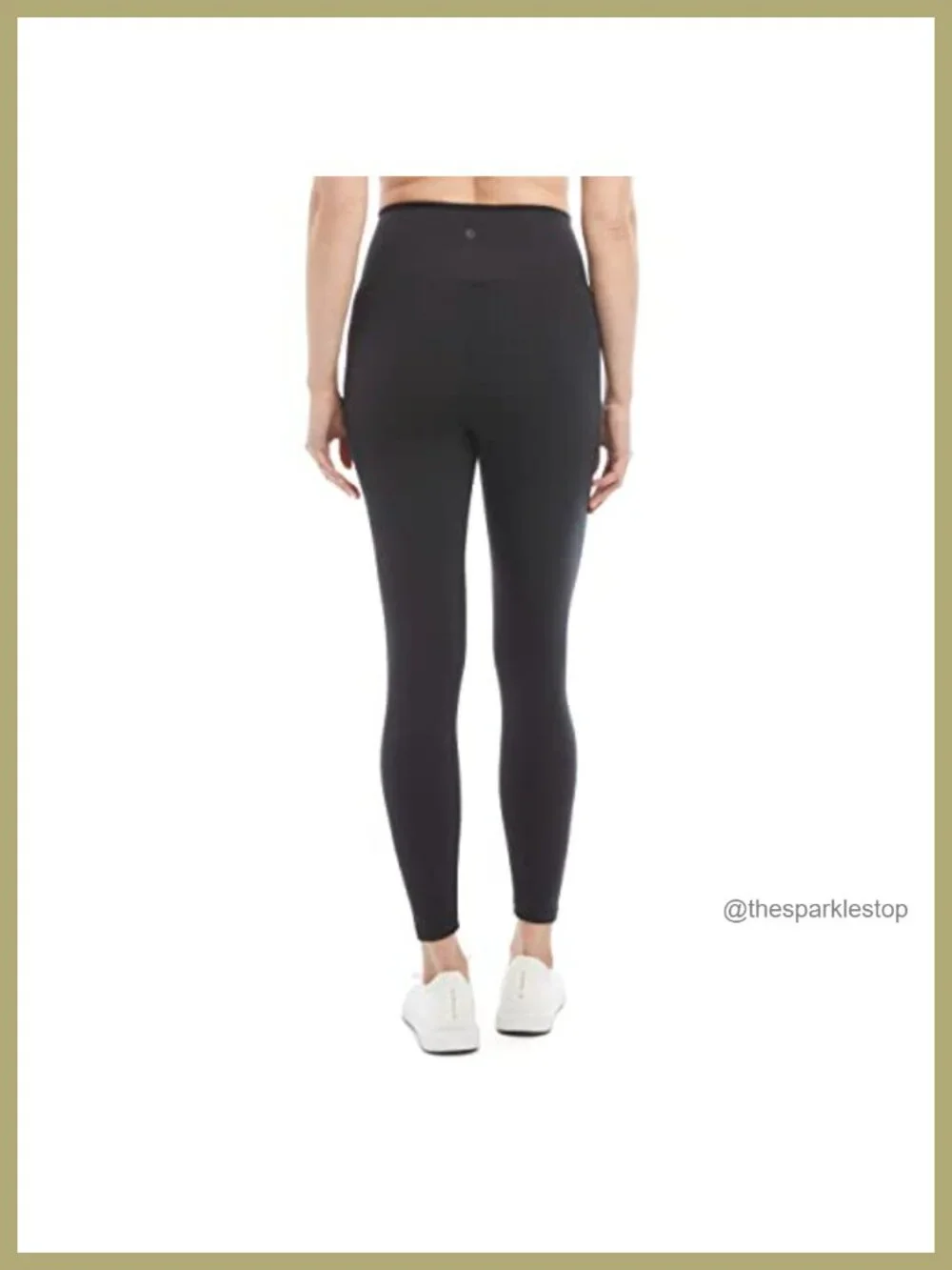 High Waist Crossover 7/8 Leggings Athletic Yoga